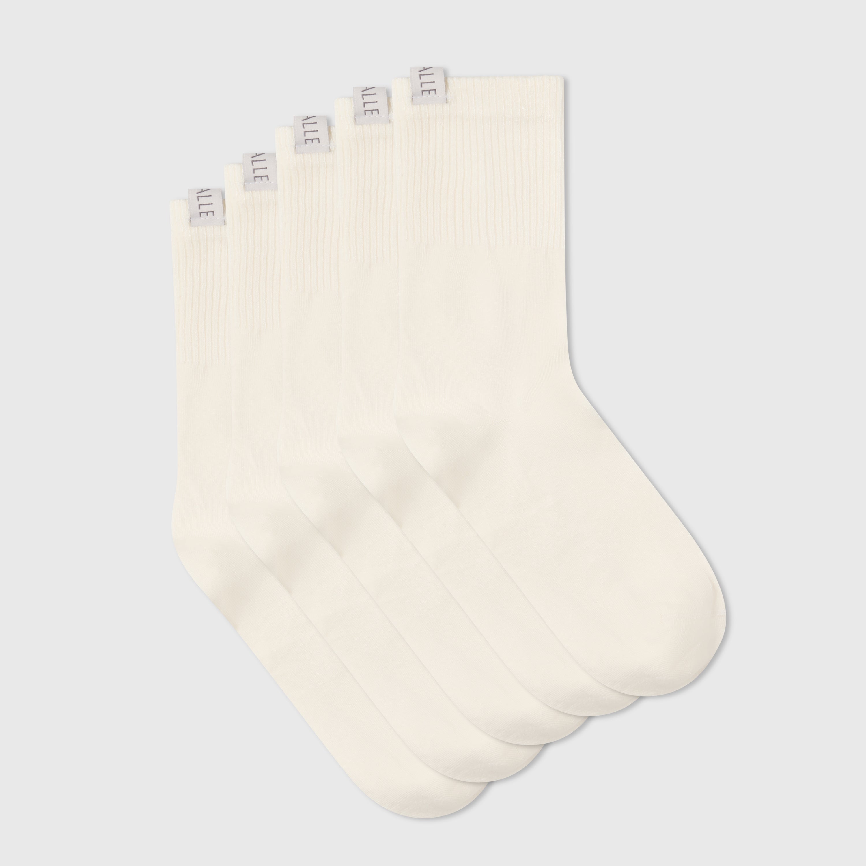 5-Pack Classic Ultra-Soft Bamboo Socks