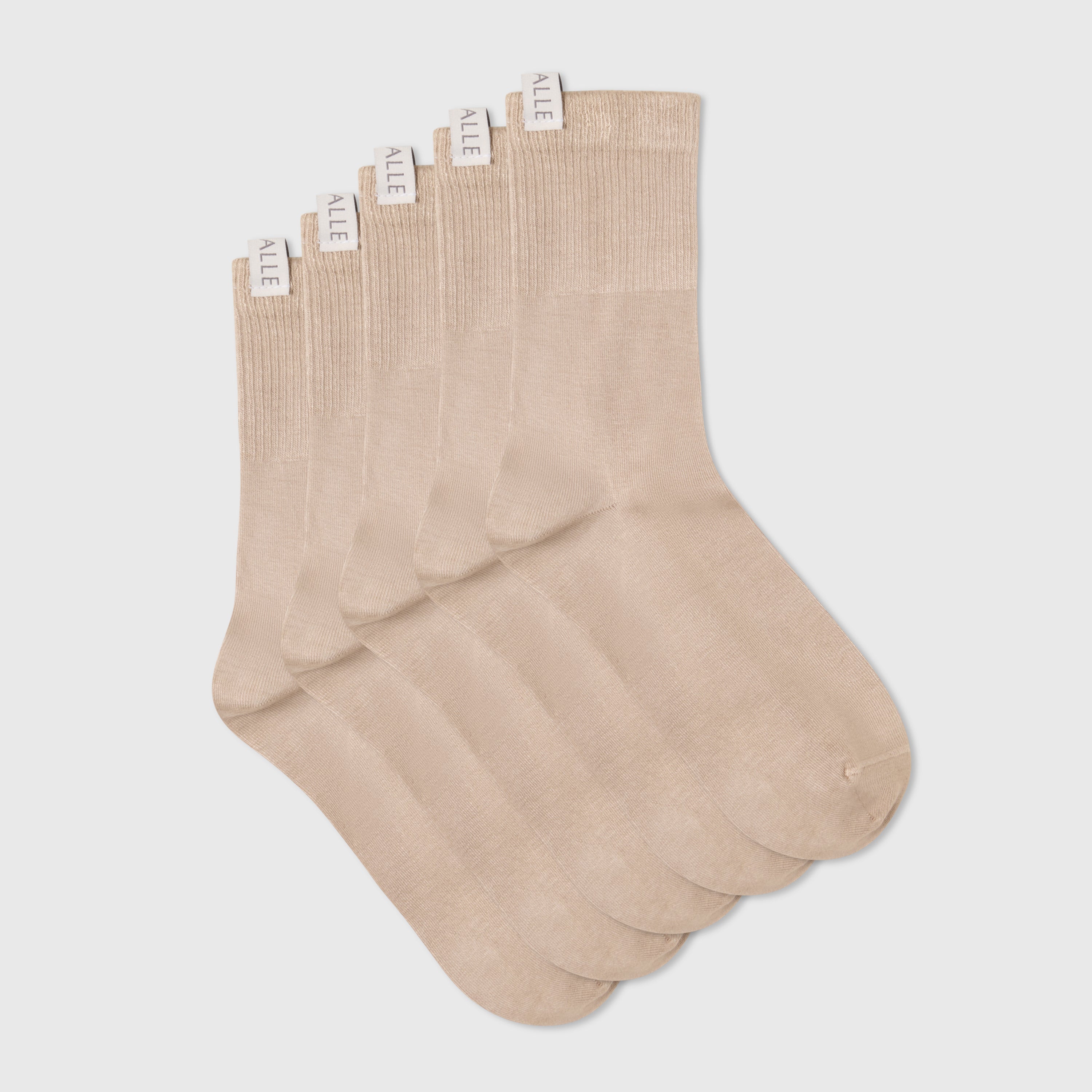 5-Pack Classic Ultra-Soft Bamboo Socks