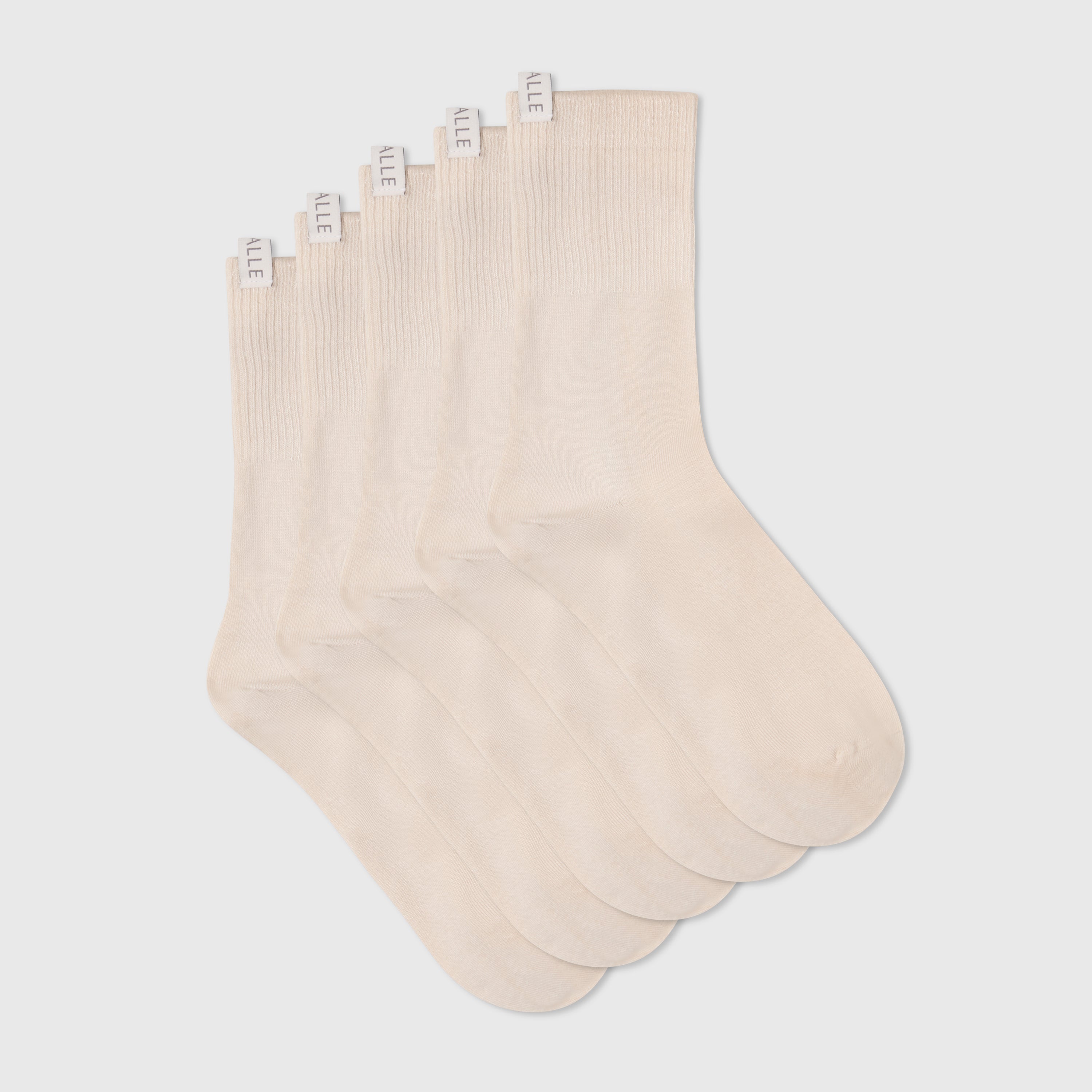 5-Pack Classic Ultra-Soft Bamboo Socks