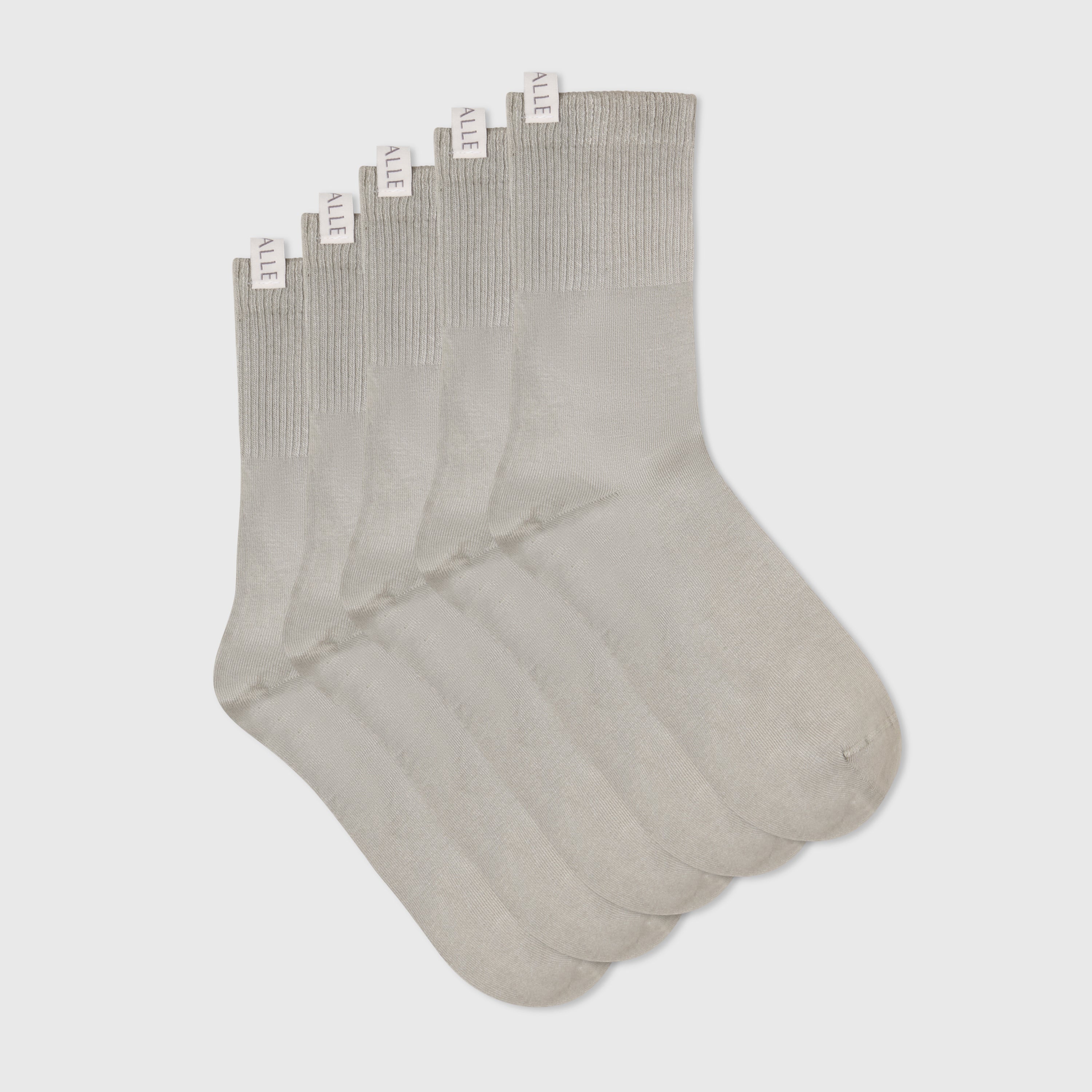 5-Pack Classic Ultra-Soft Bamboo Socks