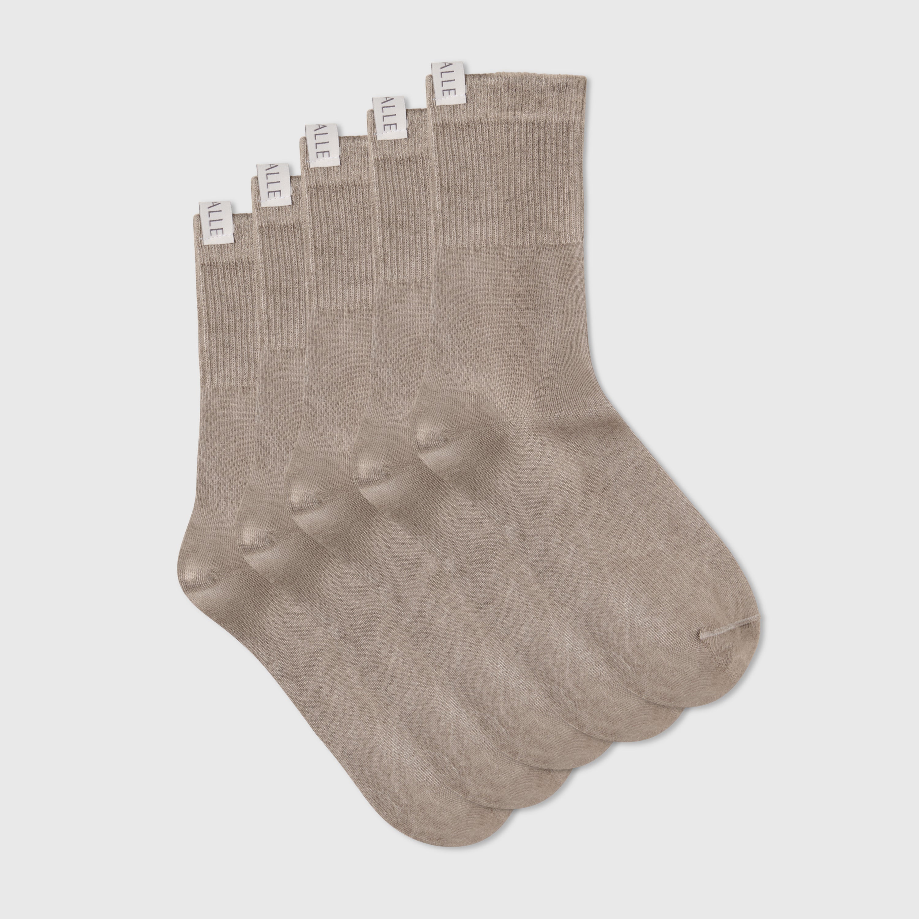 5-Pack Classic Ultra-Soft Bamboo Socks