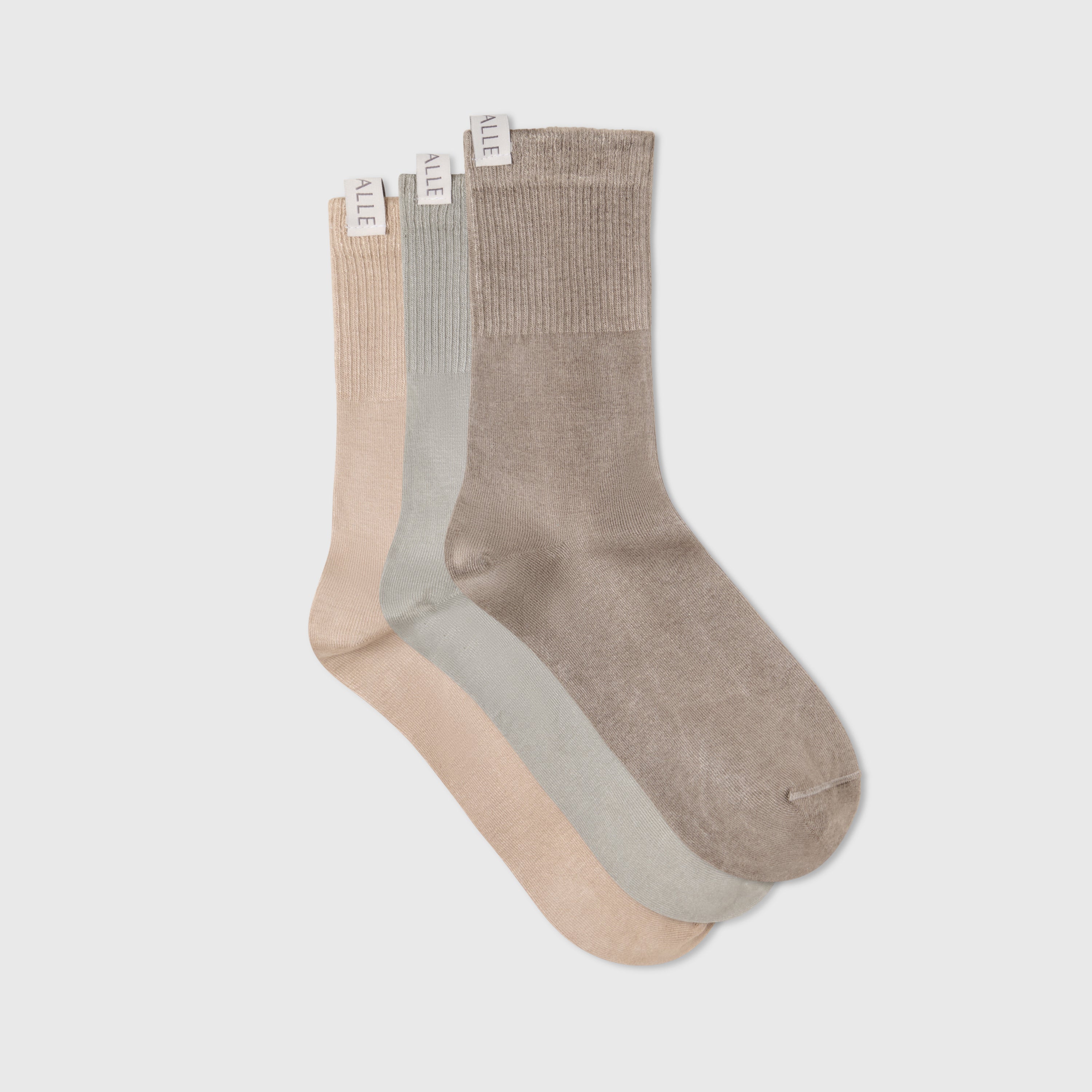 3-Pack Classic Ultra-Soft Bamboo Socks