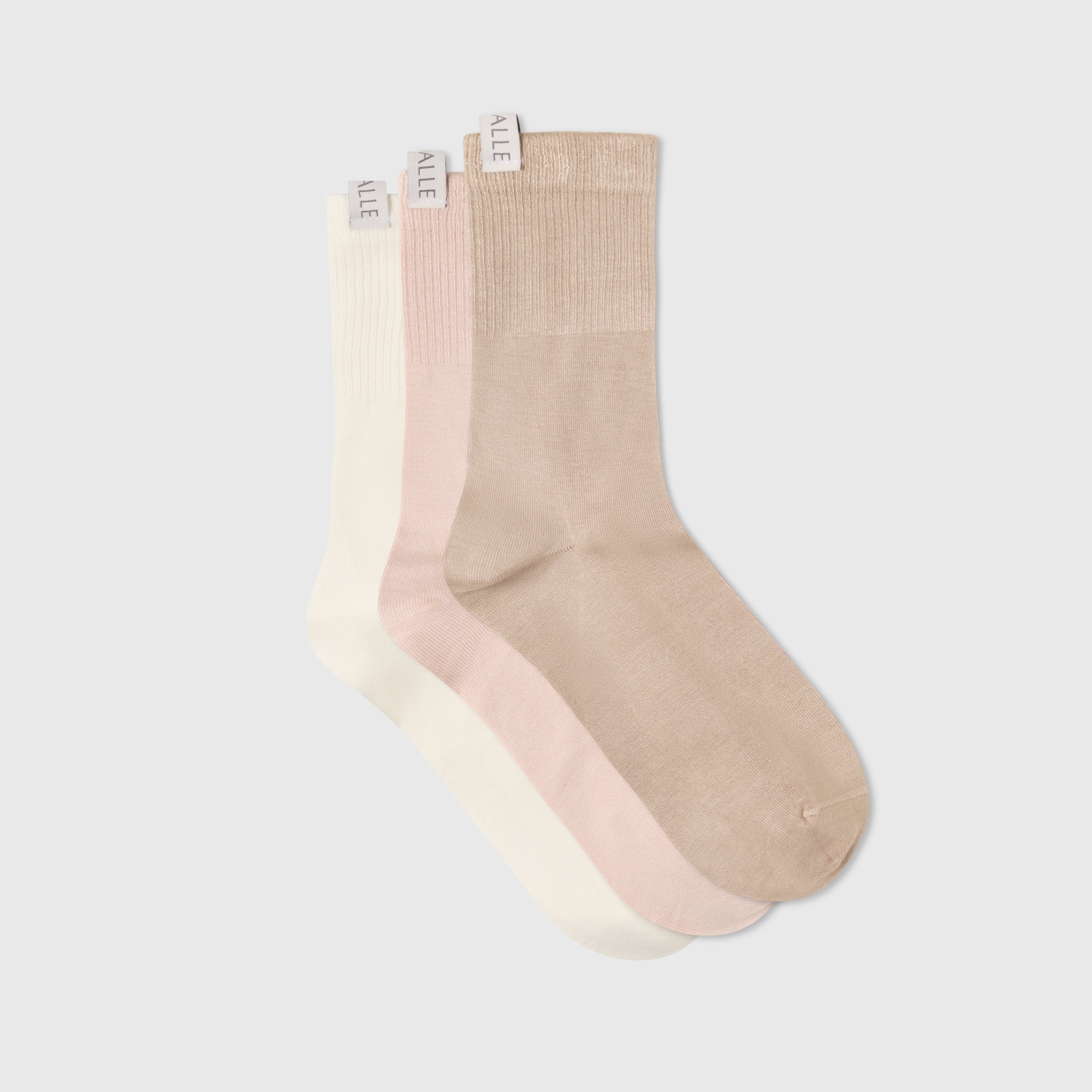 3-Pack Classic Ultra-Soft Bamboo Socks